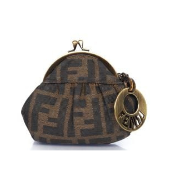 Pouch Fendi in tela FF Zucca