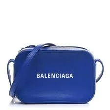 Borsa a tracolla Balenciaga blu