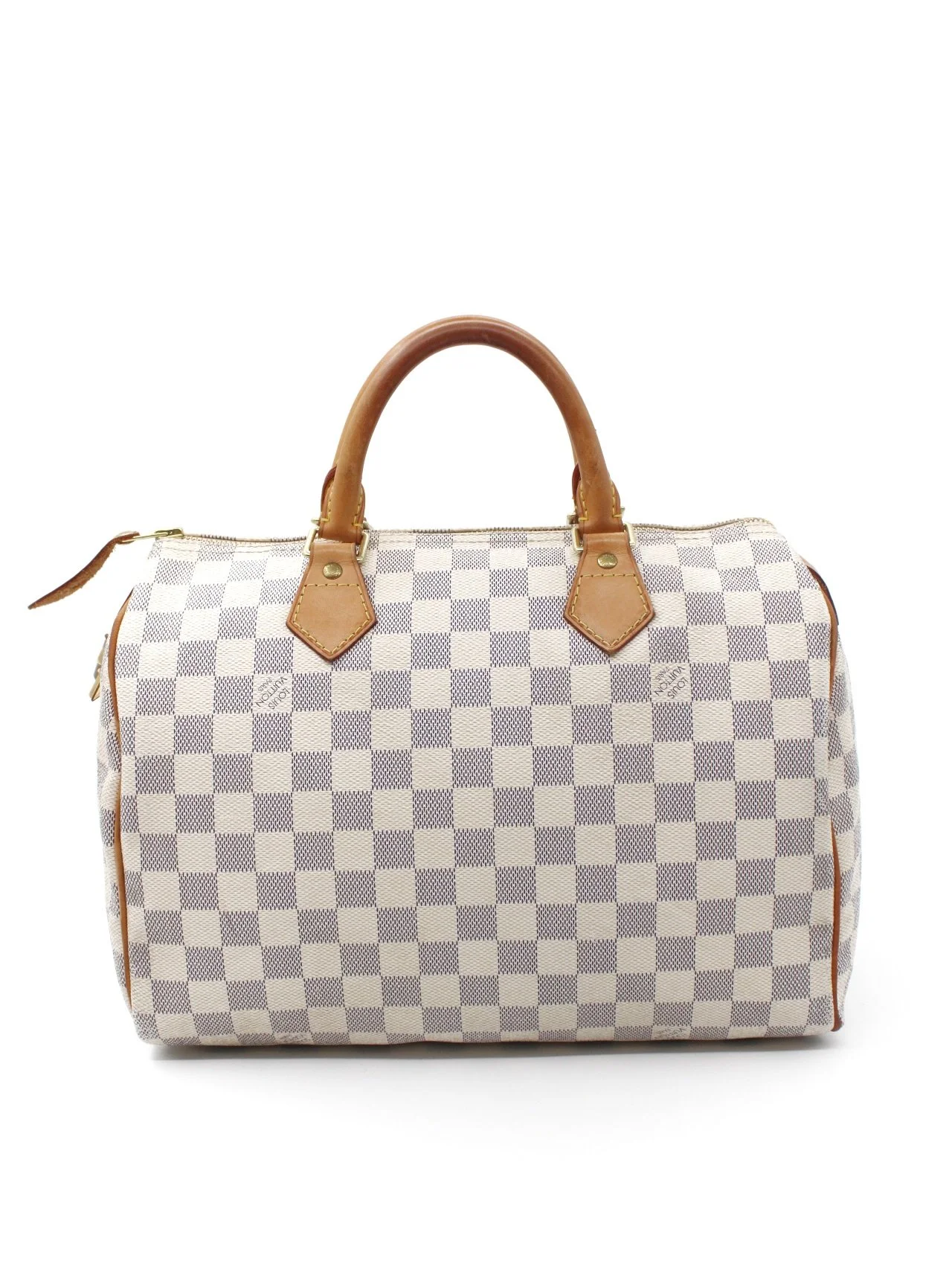 Borsa Louis Vuitton Speedy 35 in tela Damier Azur