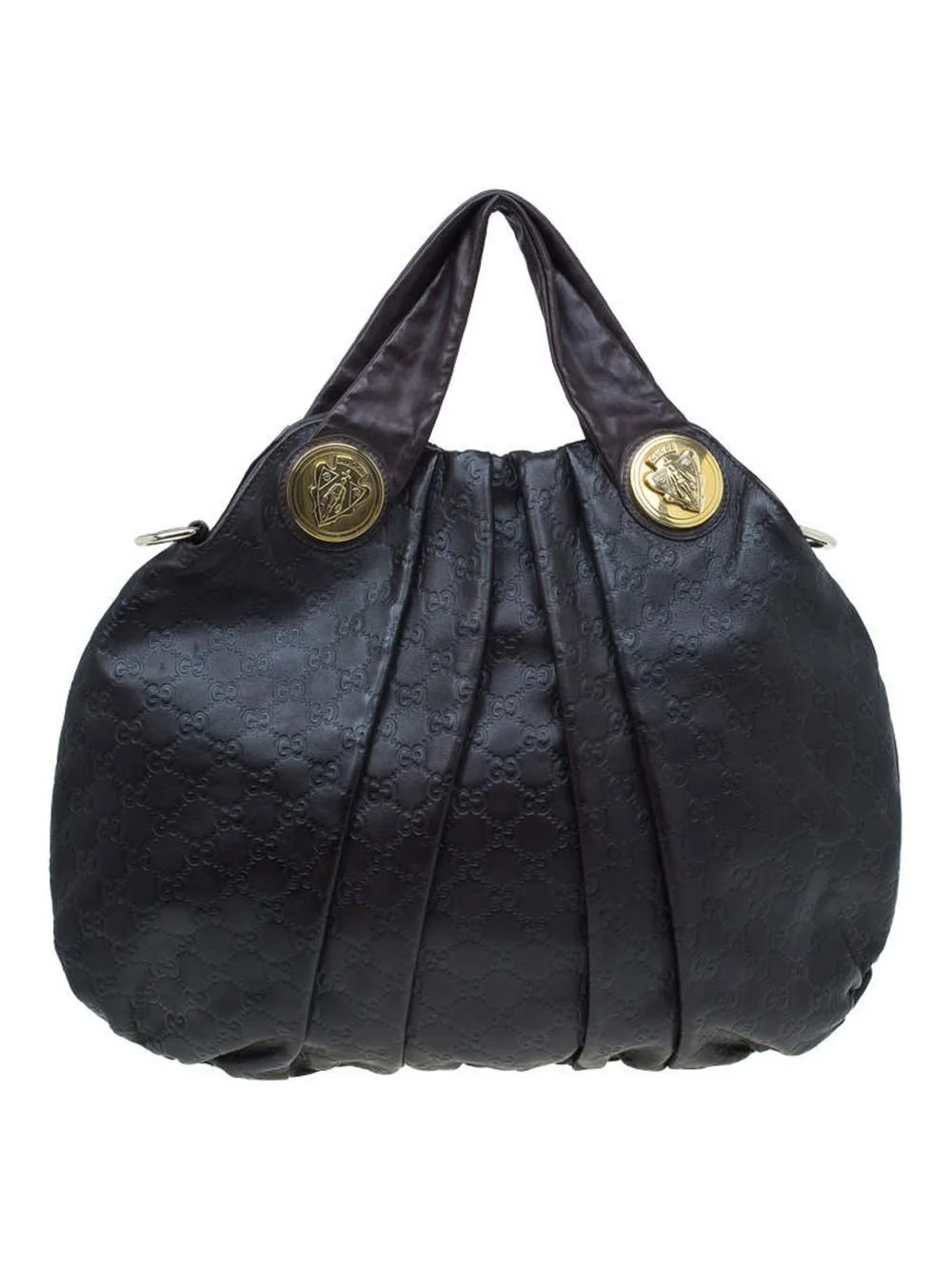 Borsa Gucci Hysteria in pelle nera
