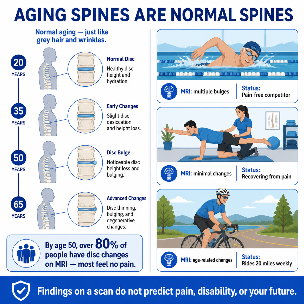 MRI findings such as disc bulges do not always correlate with low back pain