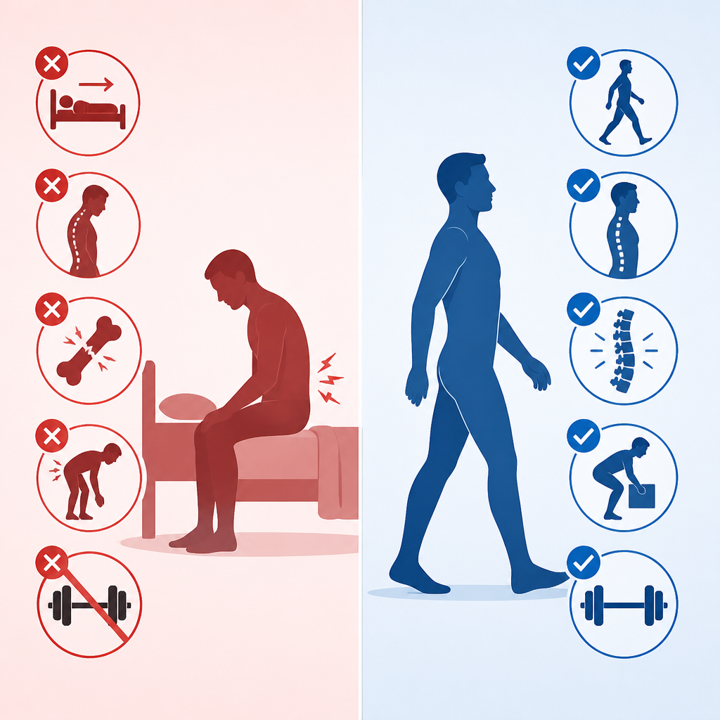 Common myths and facts about low back pain recovery