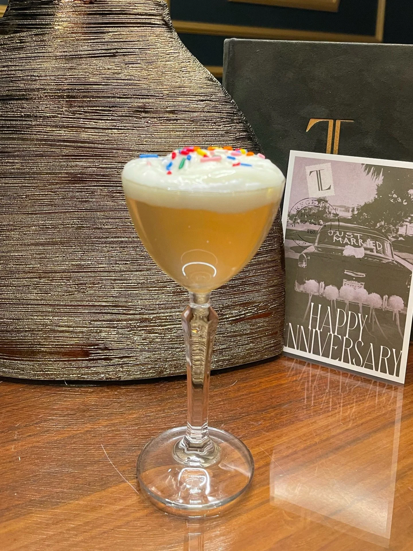 This week we&rsquo;re celebrating ✨two years✨ at The Ledger with a special anniversary cocktail, The Second Act.

A clarified cocktail featuring brown butter washed vodka, Licor 43, strawberry and lemon, finished with toasted almond bitters and limon