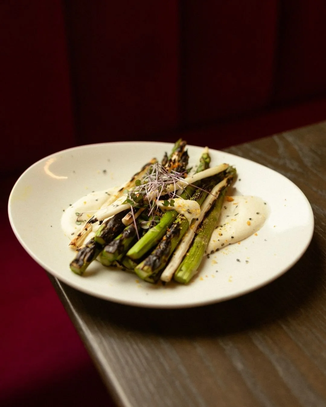 Spring on a plate 🌿

Grilled asparagus and carrots.
Simple, fresh, and seasonal.

Reserve your table at The Ledger for a taste of Spring ✨

#TheLedgerPlymouth #PlymouthMI #DetroitEats #SpringMenu #EatSeasonal