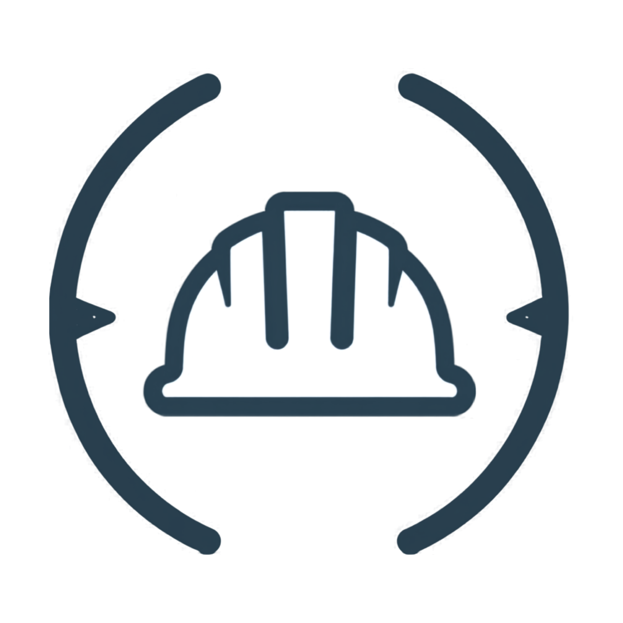 Illustration of a construction hat.