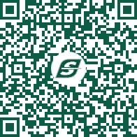 QR code with the Sennheiser logo in the center
