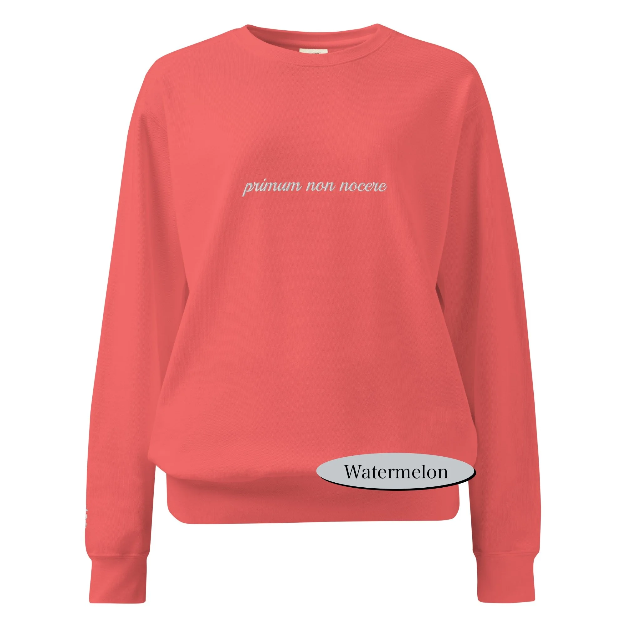 unisex-garment-dyed-sweatshirt-watermelon-front-68db1d0460b6b.jpg