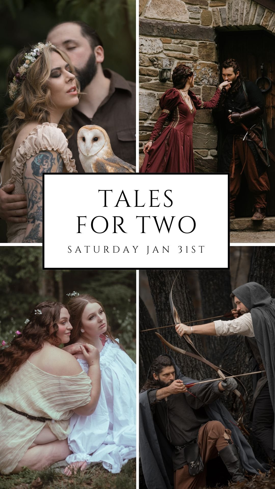 Tales for Two: Valentine's Day Fairytale Photoshoot
