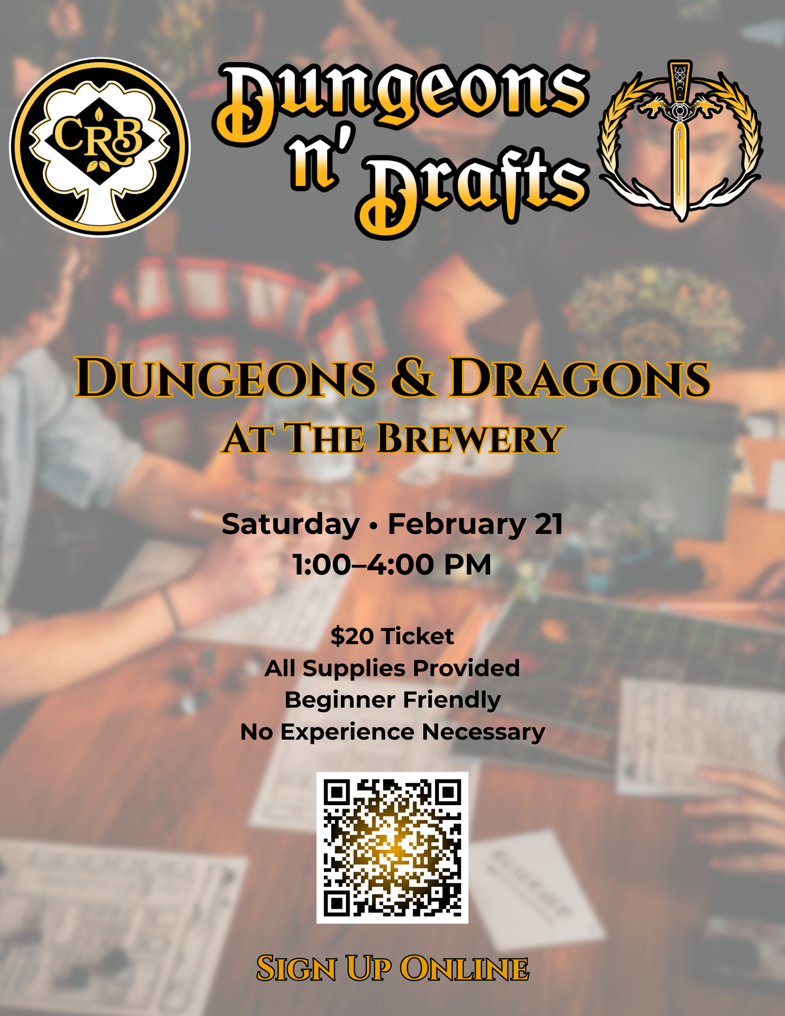 Dungeons & Dragons at Coles Road Brewing 