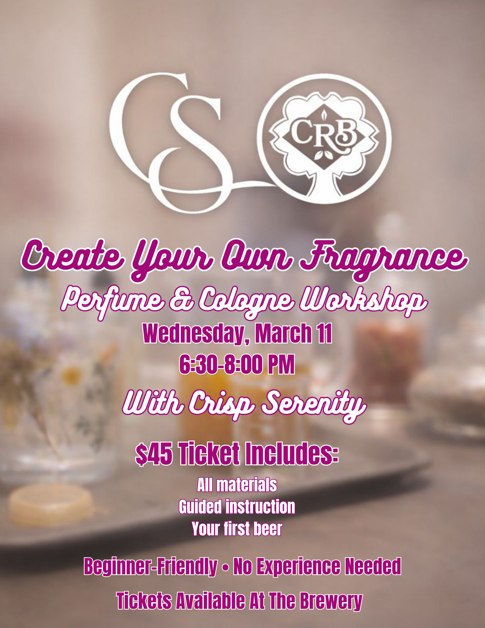 Create Your Own Fragrance Class