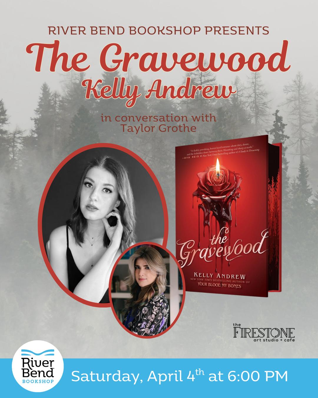 An Evening with Kelly Andrew: The Gravewood Launch Party
