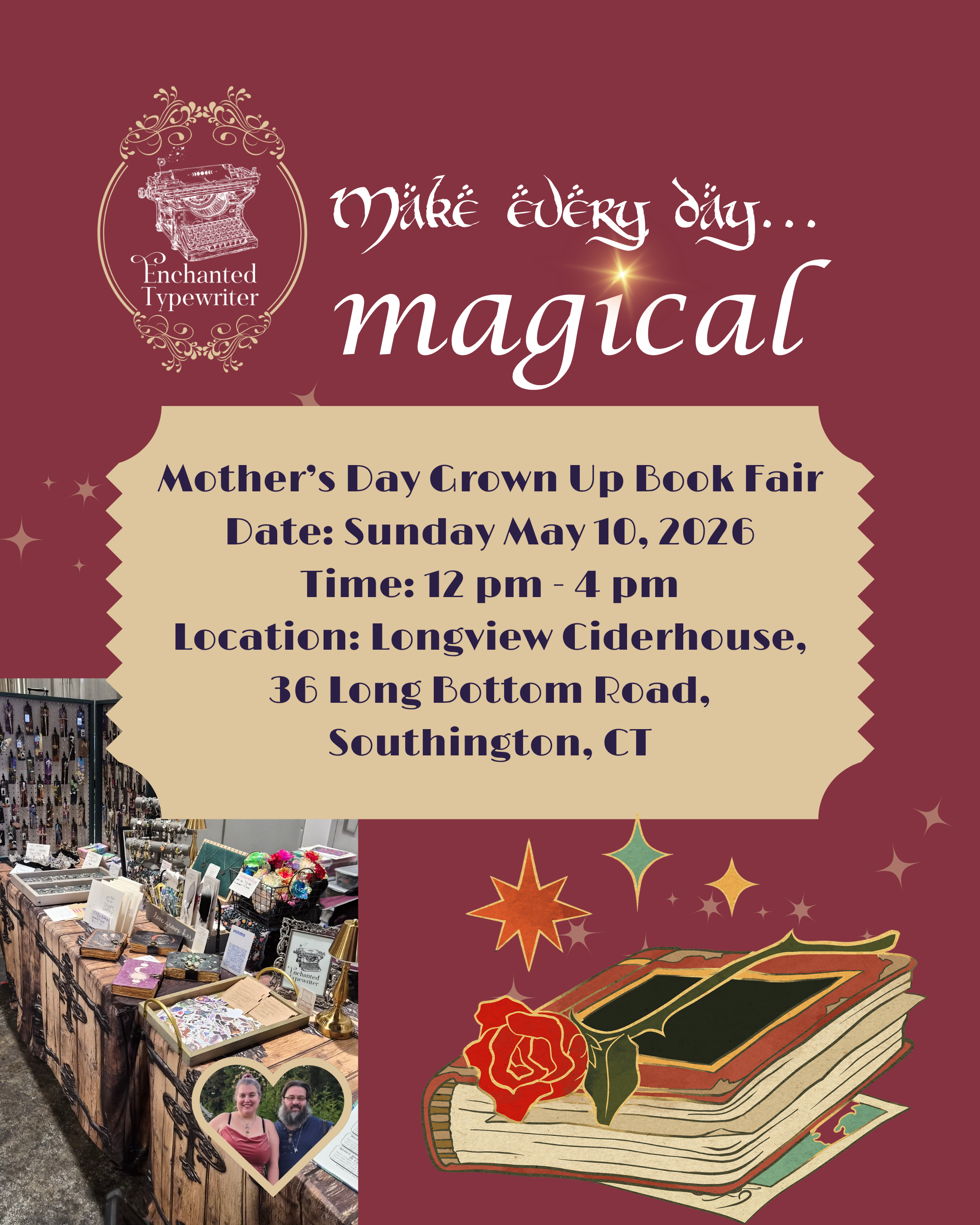 Mother's Day Grown Up Book Fair