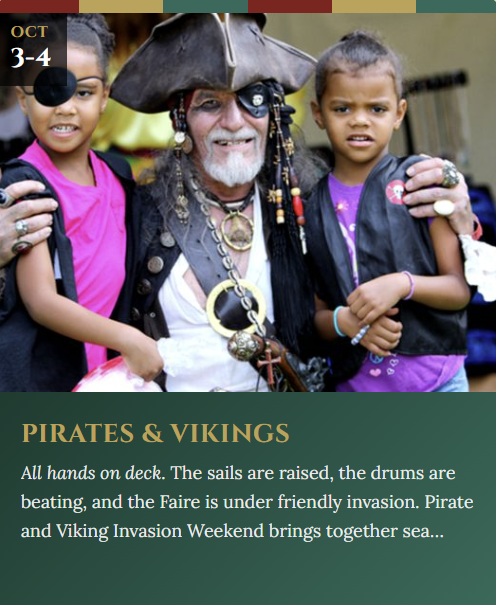 Pirates &amp; Vikings | Connecticut Renaissance Faire 