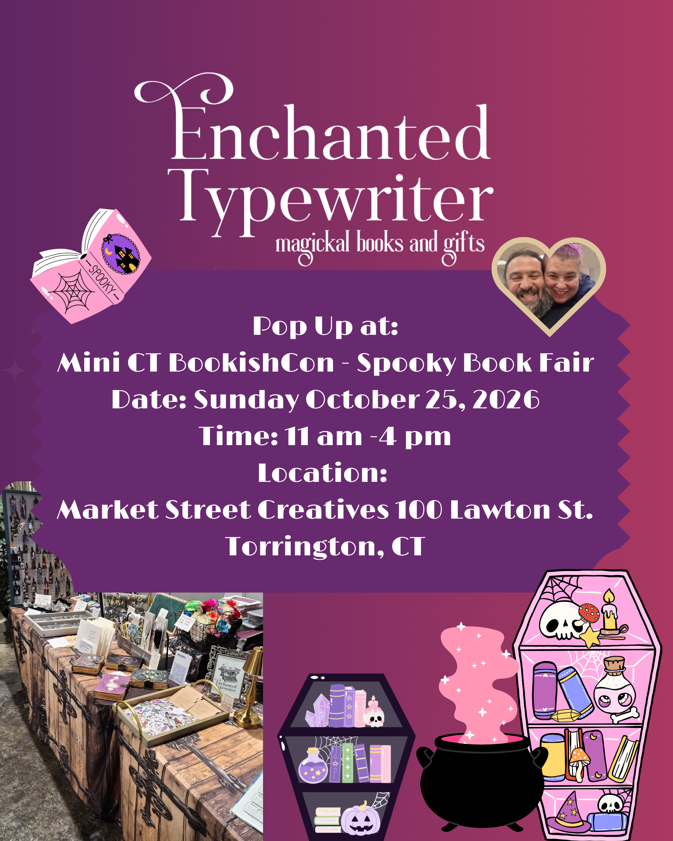 Mini CT BookishCon - Spooky Book Fair