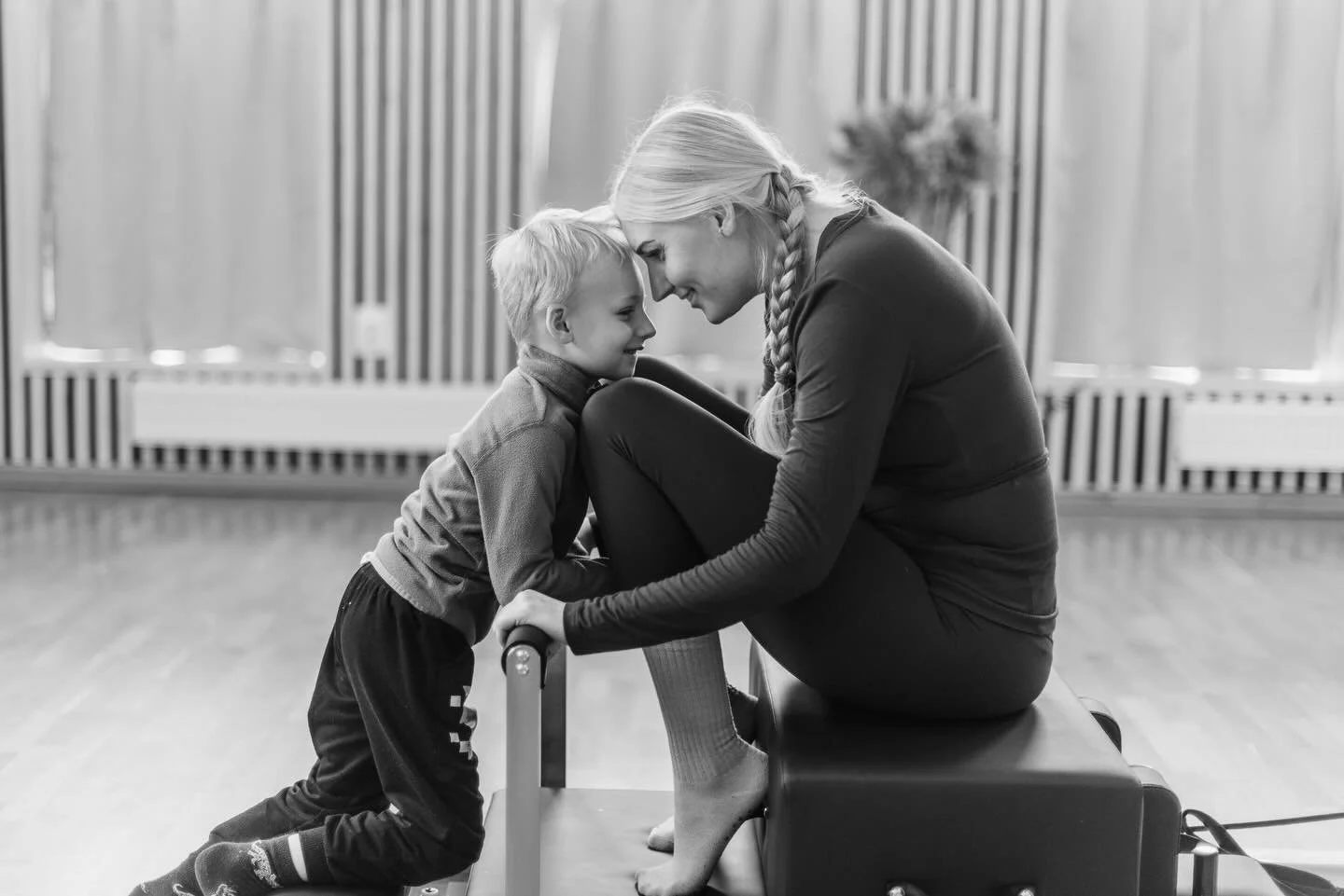 We&rsquo;re so happy to announce that starting in May, we&rsquo;ll be offering Mom &amp; Baby Reformer classes.
With a focus on gently rebuilding the body after pregnancy, in a warm, safe, and welcoming environment. A space for both you and your baby