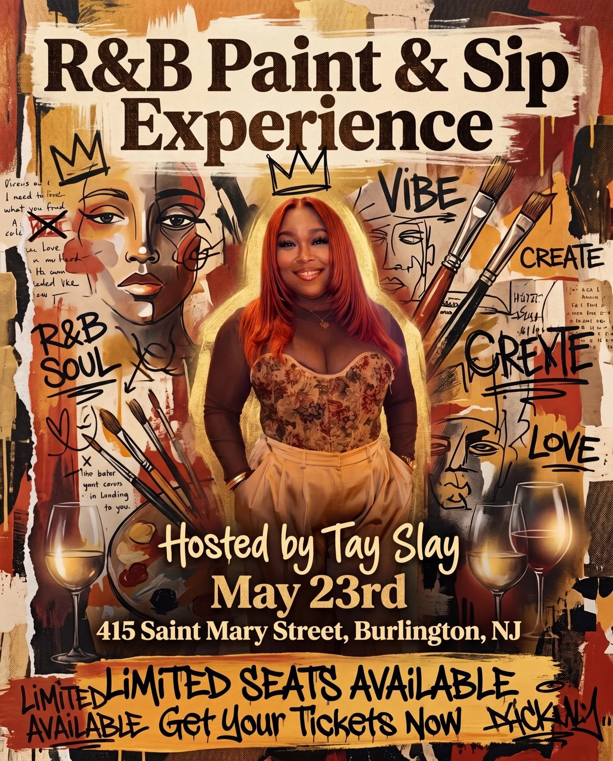 RnB Sip & Paint Hosted by Tay Slay