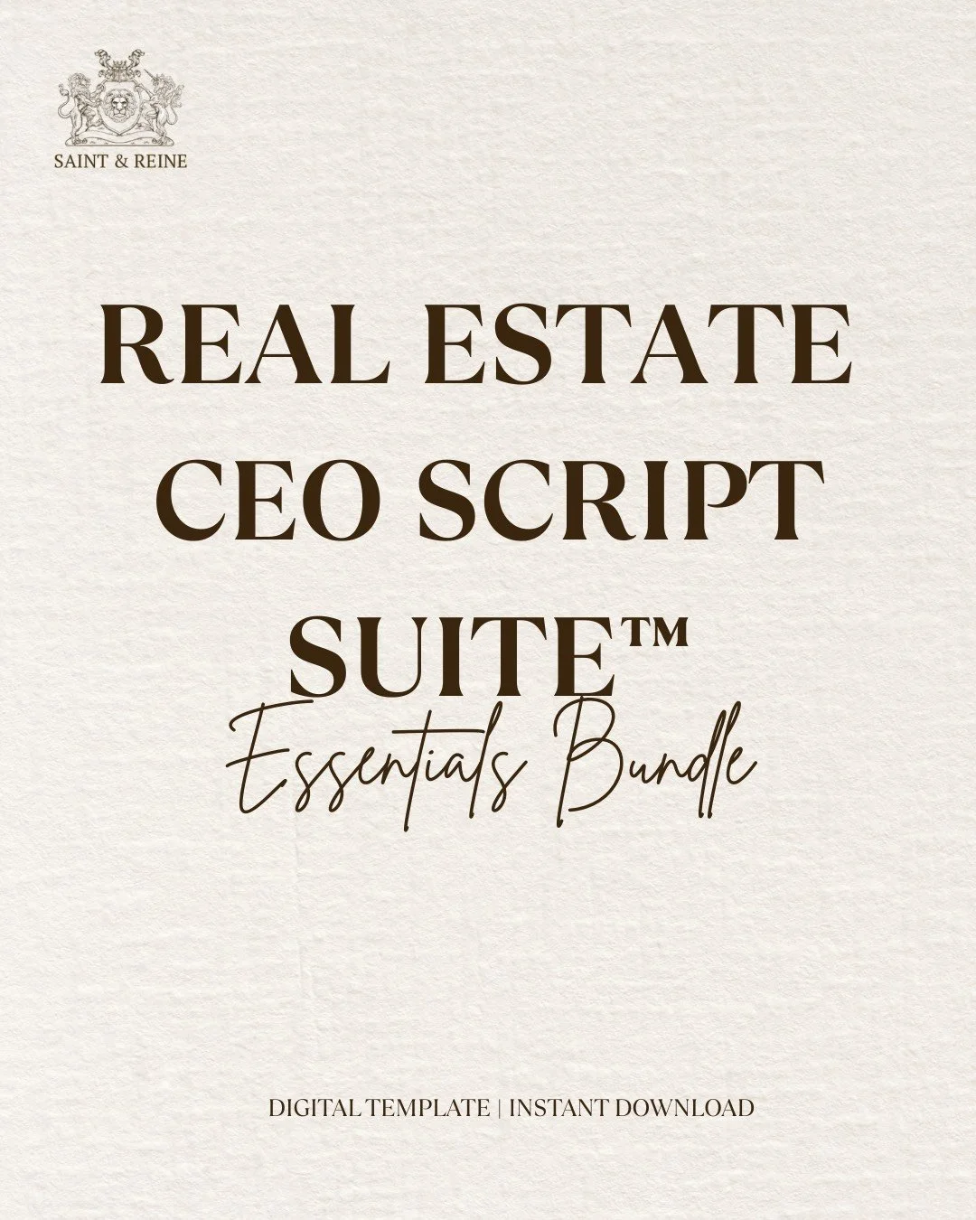 Real Estate CEO Script Suite™ — Essentials Bundle