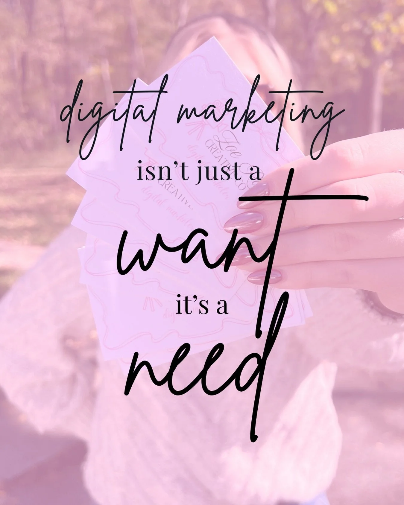 Having an online presence increases your reach, promotes your business, and ultimately drives sales!! Do you need help increasing your businesses digital presence?! I&rsquo;d love to help!!!🤍

I specialize in social media marketing, email marketing,