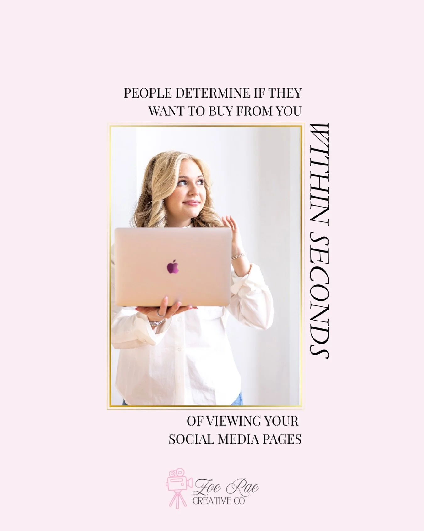 Your social media is often the first impression people have of your business&hellip;and first impressions matter! They often determine whether someone will or will not buy from you!💌

Before someone inquires, books, or buys, they&rsquo;re already de