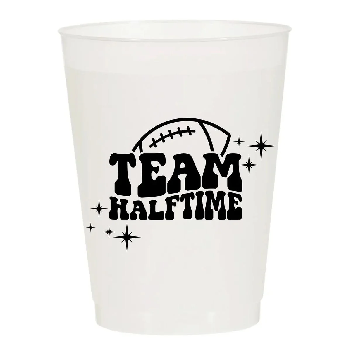 Team Halftime Frosted Cups