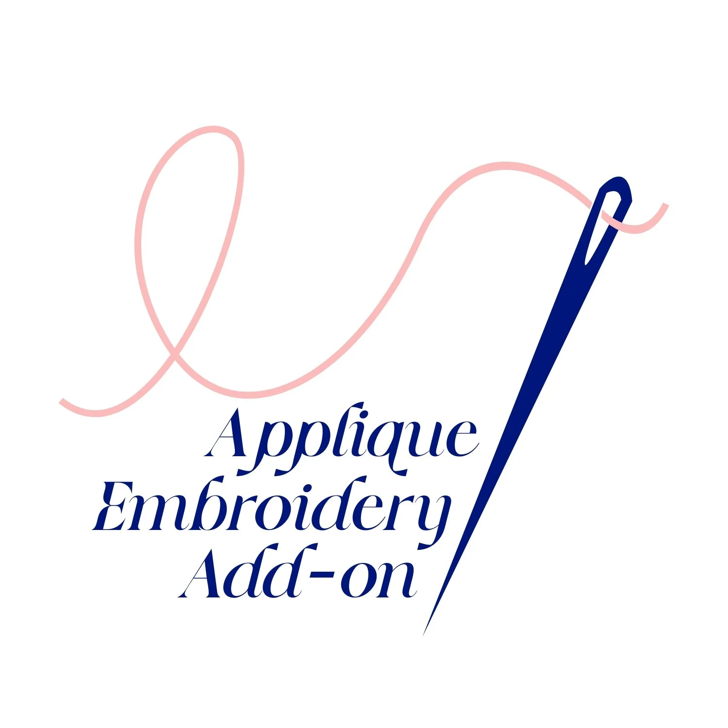 + Applique Embroidery