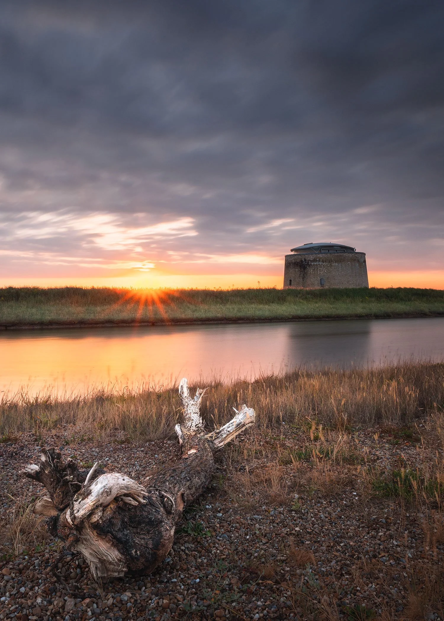 Martello Sunset, Bawdsey