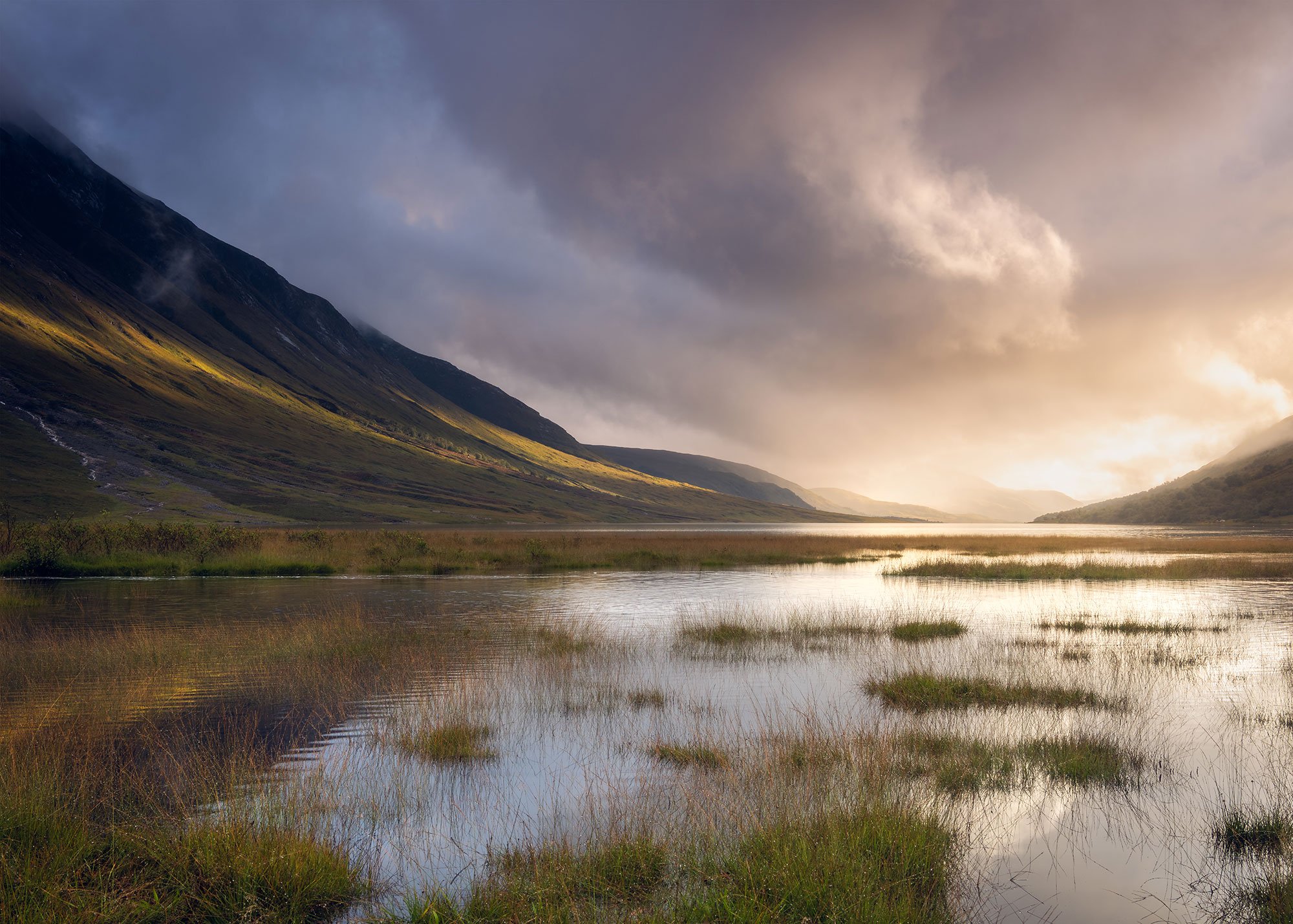 Sunset, Loch Etive