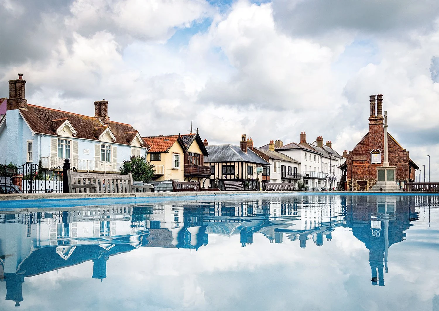 Aldeburgh Reflections Greetings Card