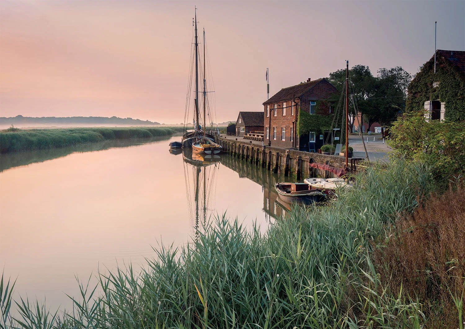Sunrise on the Alde, Greetings Card