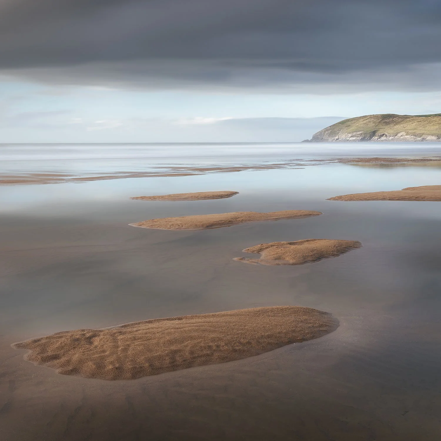 Footprints in the sand, Croyde