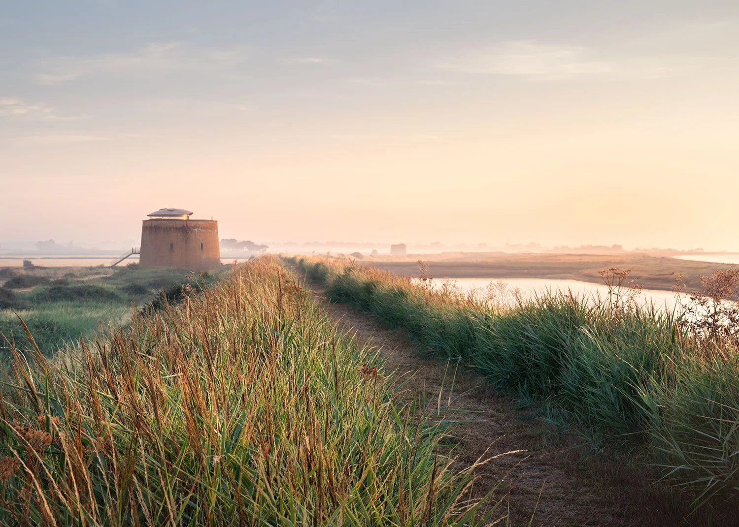 Mist over the Martello Coast, Bawdsey