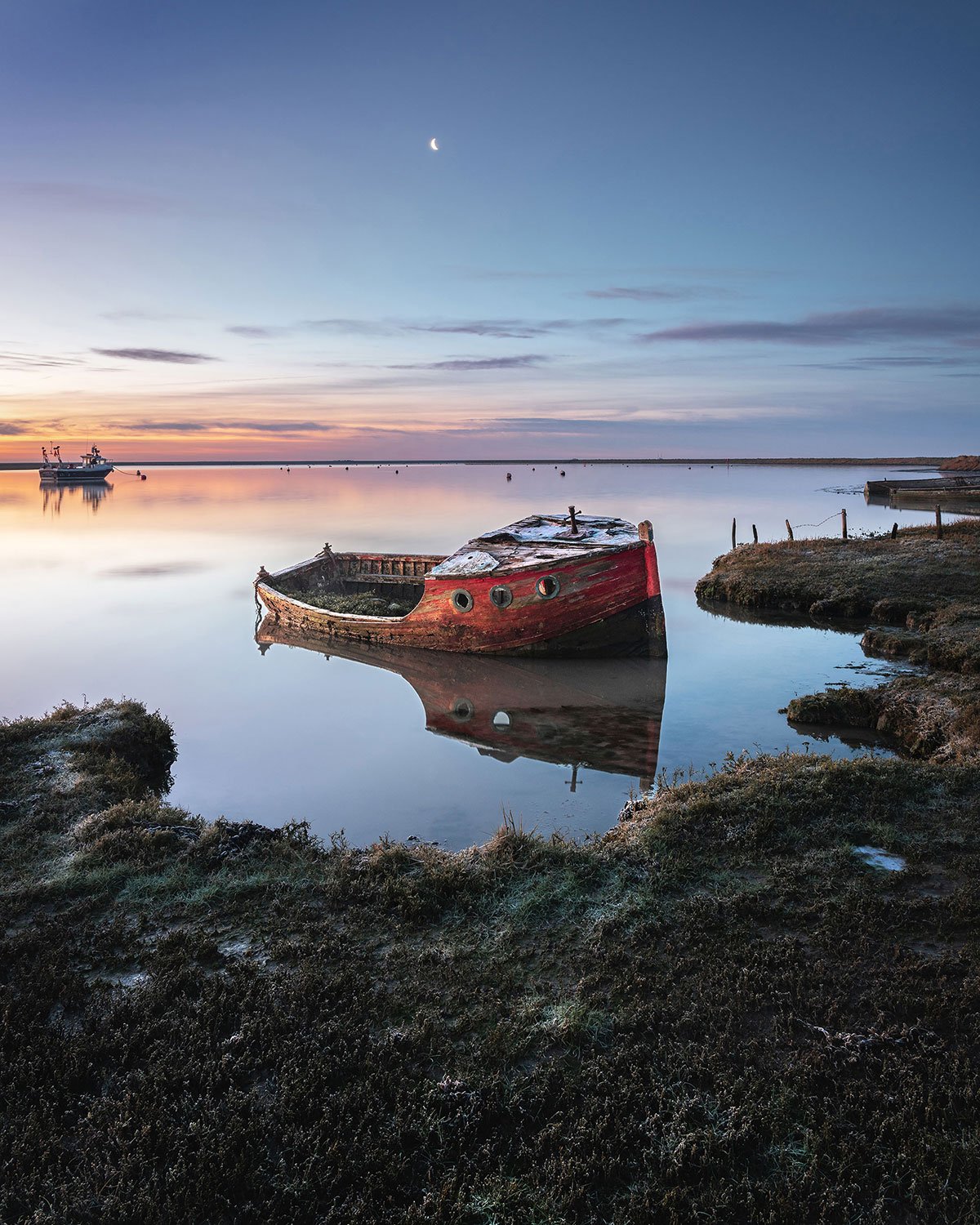 Winter sunrise, Orford
