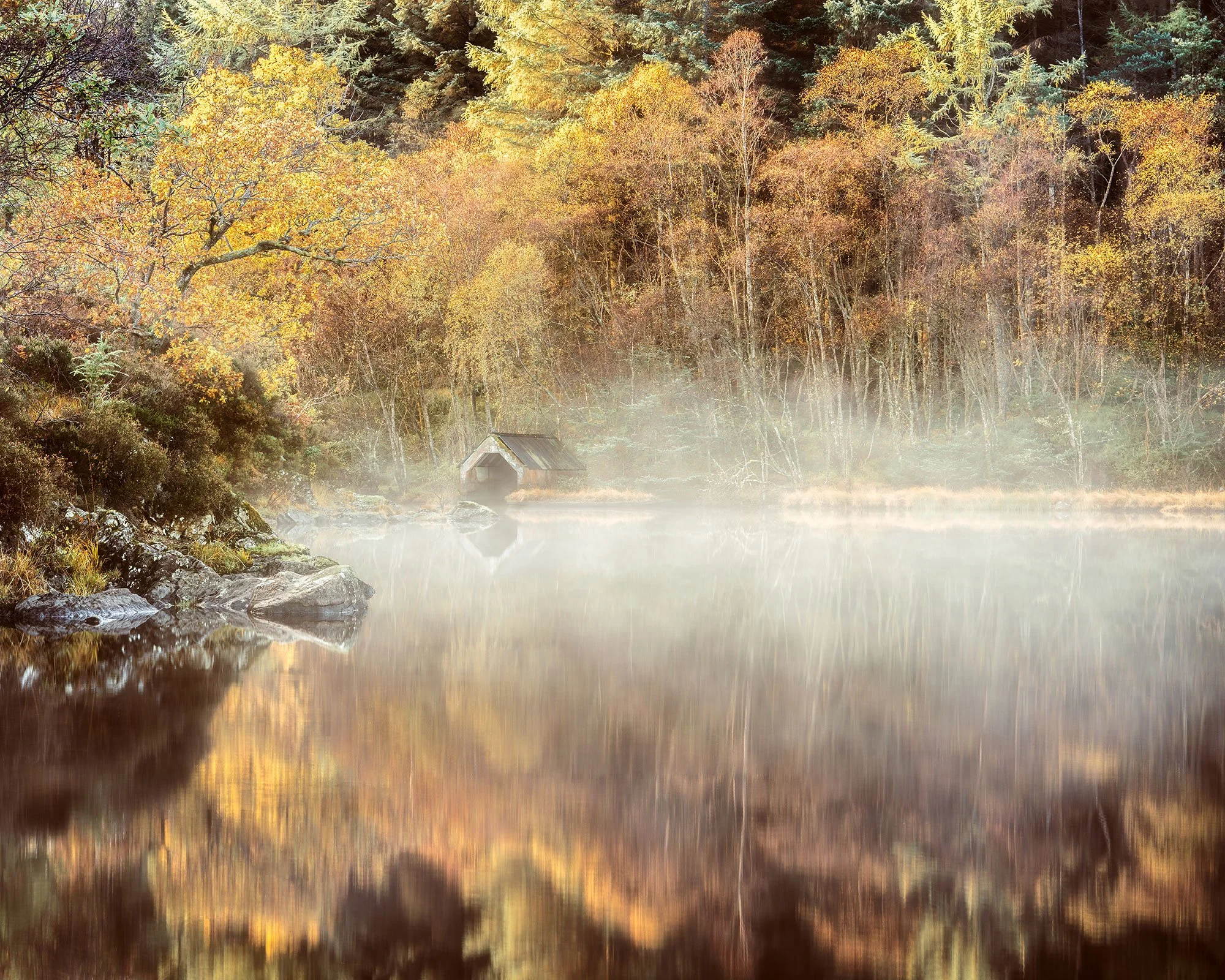 Boathouse, Loch Chon