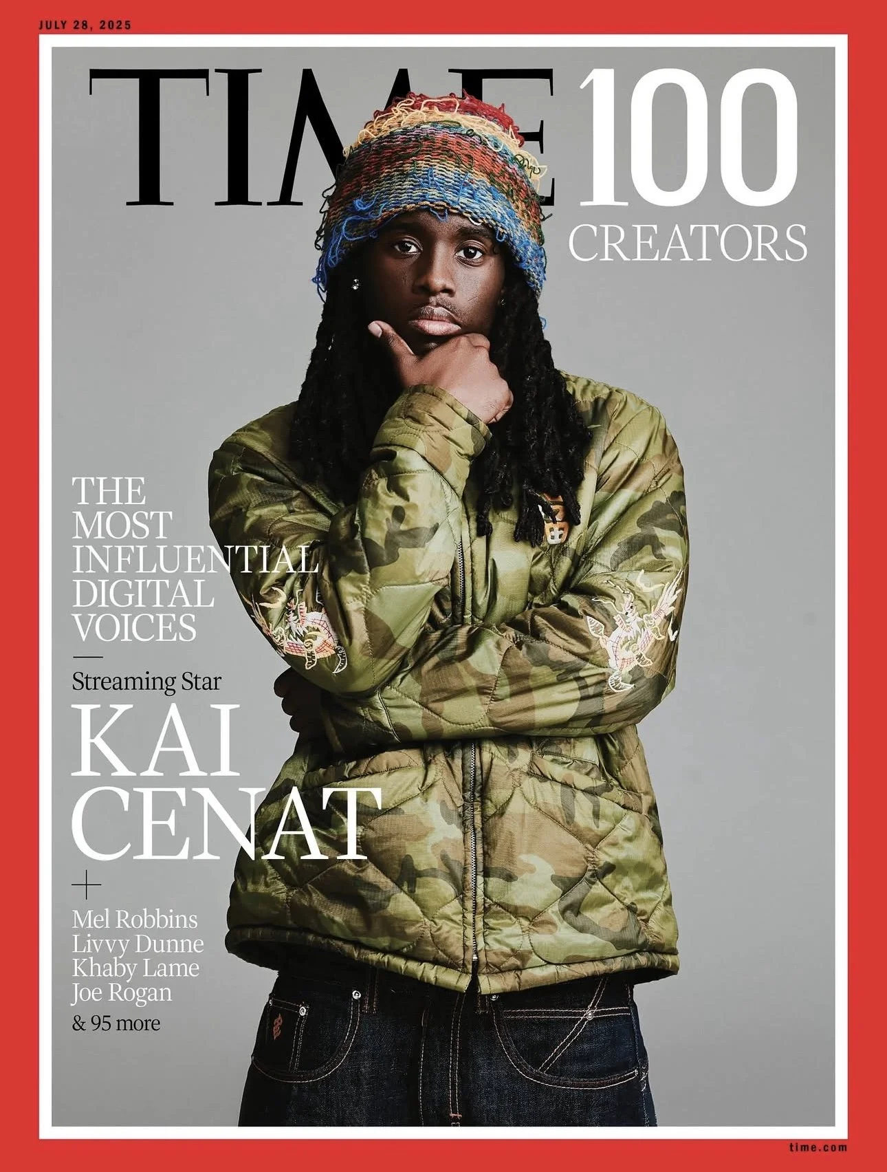 KAI CENAT FOR TIME MAGAZINE 
PHOTOGRAPHY: AB+DM