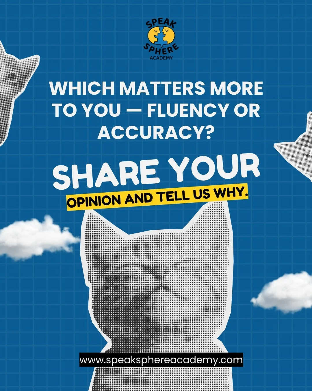 Which matters more to you:
 💬 Fluency or ✅ Accuracy &mdash; and why?
 Tell us in the comments.

 #SpeakYourMind #LanguageDebate #FluencyVsAccuracy #CommunityChat #LearnTogether 💭🗣️📣
