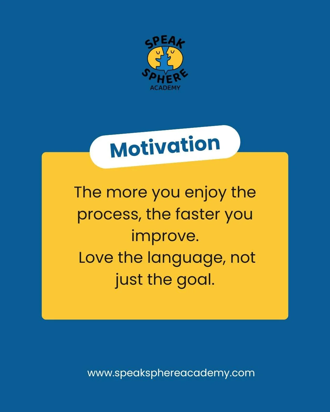 Love the process, not just the final result.
 Language flows when you're curious and enjoying the journey. 🌊💛

 #Motivation #EnjoyLearning #LanguageMindset #GrowthJourney #StayInspired ✨🌿🔥