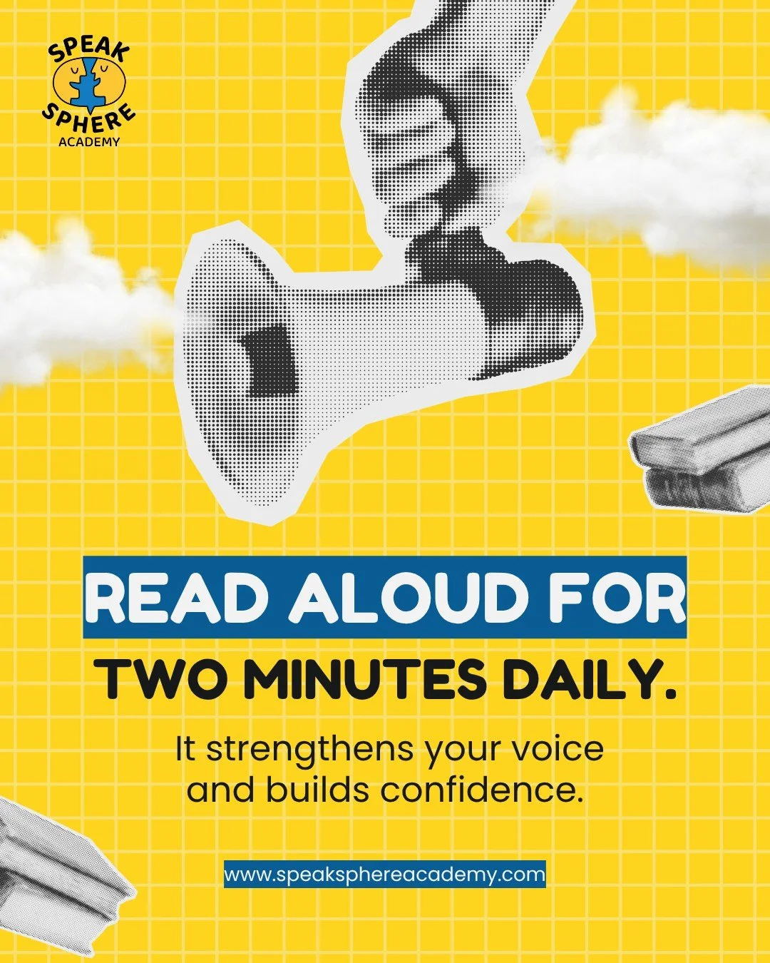 Read aloud for two minutes a day.
 Strengthens your voice, clarity, and confidence.

 #ReadAloud #DailyPractice #VoiceConfidence #EnglishFluency #SpeakBetter 📖🎤💡