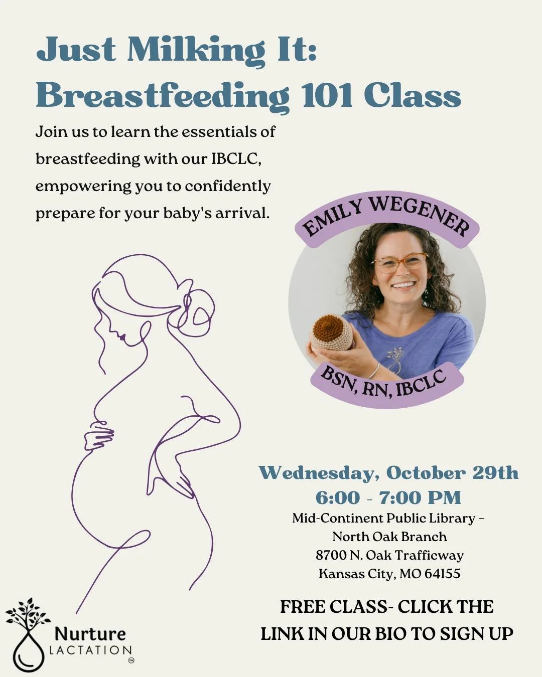 Tonight is the night! ✨

Preparing to breastfeed can feel overwhelming &mdash; but you don&rsquo;t have to figure it out alone. 💛 Join us for a FREE breastfeeding class designed to help you feel confident, supported, and ready for your feeding journ
