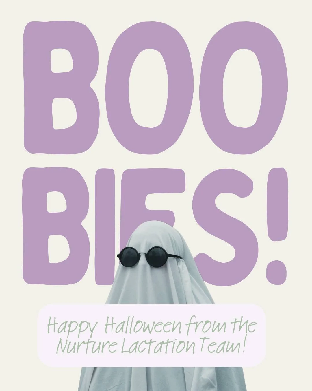👻 All treats &amp; no tricks here! 

May your feeds be smooth and your nights slightly less spooky. 💛

Happy Halloween from the Nurture Lactation Team! 🌿