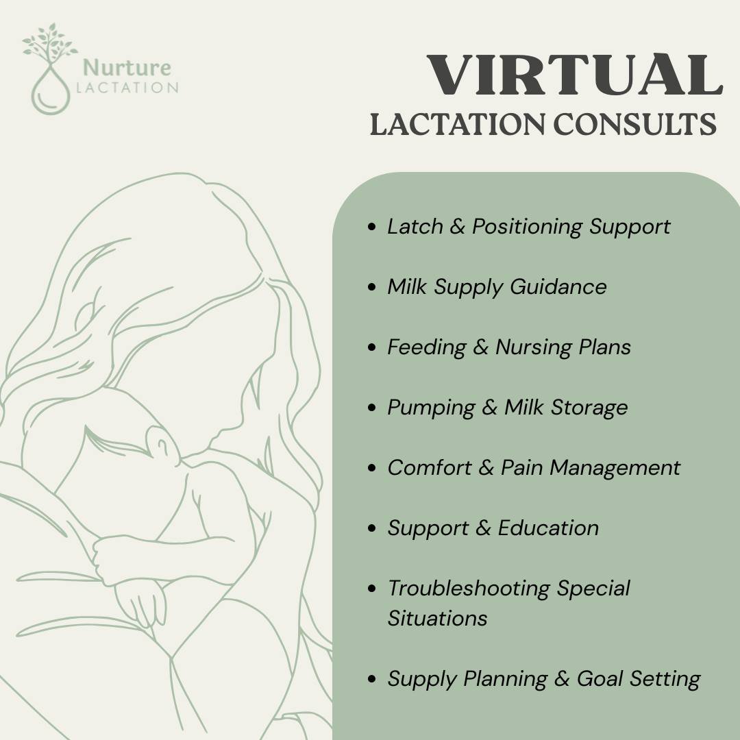 🦠 Sick season is coming&hellip; but your feeding journey doesn&rsquo;t have to pause!

Can&rsquo;t make it to your in-person appointment? No worries!
We offer virtual visits so you can still get the support you need. 📱💻

The only thing we can&rsqu