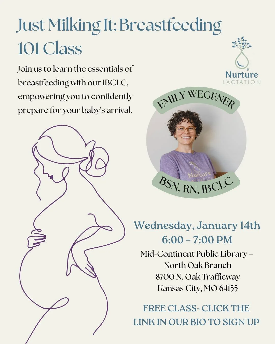 🍼 Just Milking It: Breastfeeding 101 🍼

Preparing for your baby&rsquo;s arrival and want to feel more confident about feeding? Join us for Breastfeeding 101, a foundational class led by Emily Wegener, BSN, RN, IBCLC from Nurture Lactation.

In this