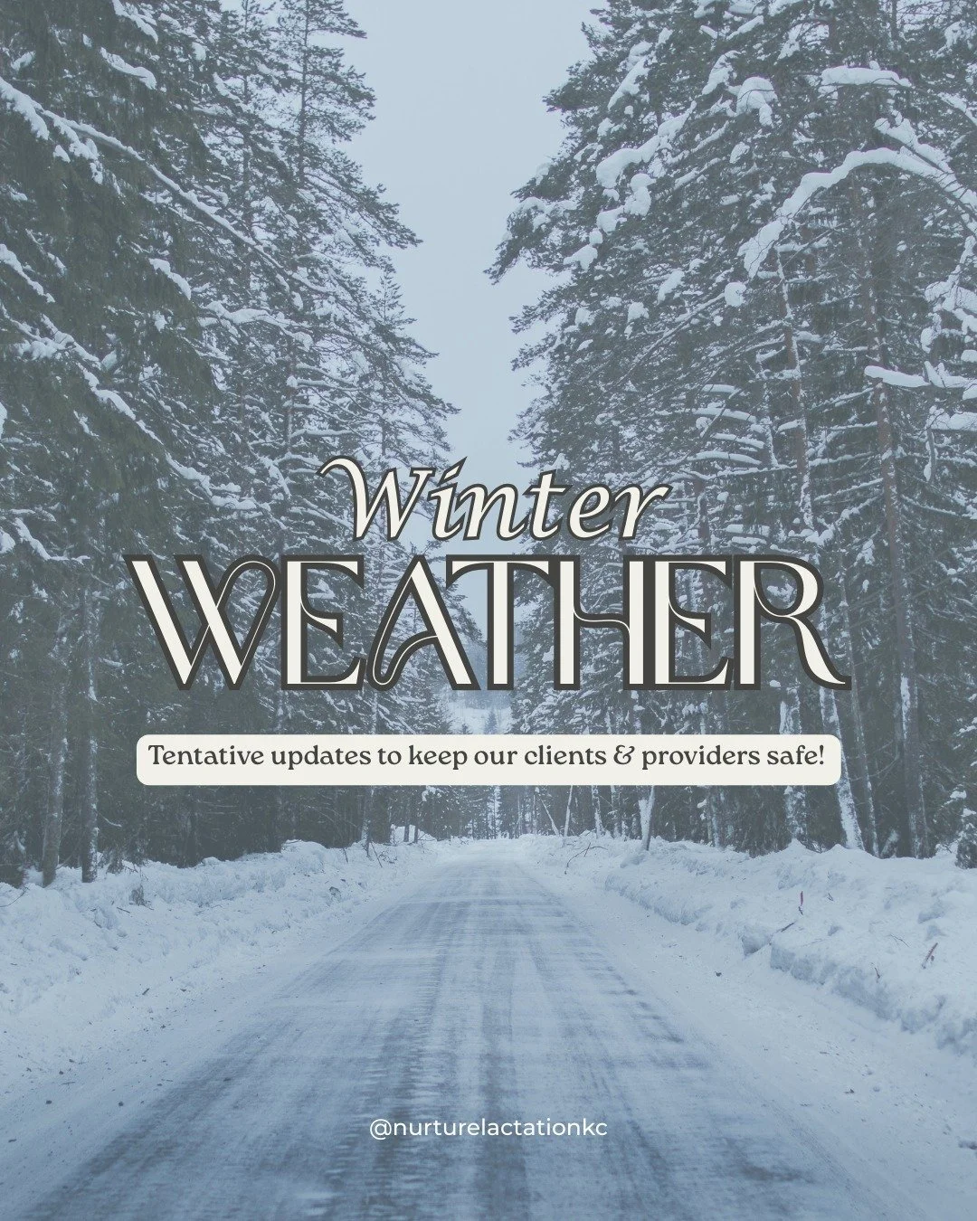 ❄️ Winter Weather Update: Potential Snowstorm Ahead ❄️

With snow in the forecast, we want to make sure you stay safe while still getting the support you need.

💻 Most appointments can switch to virtual (insurance permitting) so you can meet with yo