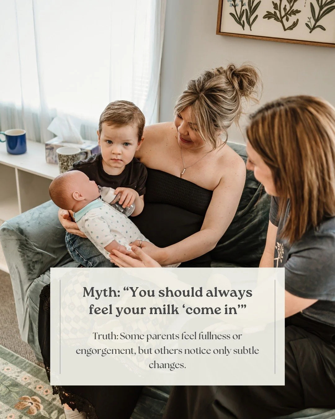 🚫 Breastfeeding Myth
&ldquo;You should always feel your milk come in.&rdquo;

✔️ The Truth:
While some parents notice a sudden feeling of fullness or engorgement when their milk transitions, others experience much more subtle changes. Both can be co