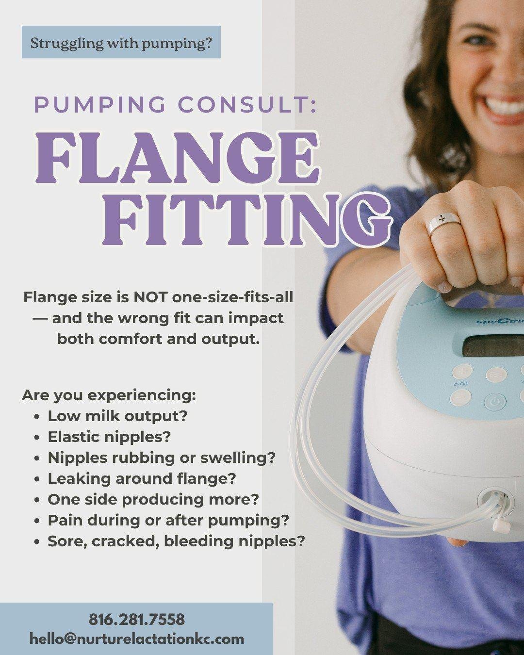 🚨 Pumping shouldn&rsquo;t hurt &mdash; and it shouldn&rsquo;t feel like guesswork.

If you&rsquo;ve ever wondered &ldquo;Is this normal?&rdquo; &hellip; this is your sign to book a flange fitting consult 👇

You might benefit if you&rsquo;re experie