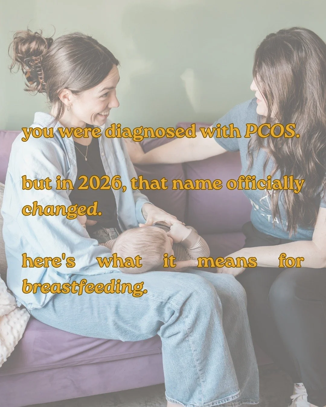 If you've ever been diagnosed with PCOS, there's something important you need to know before your baby arrives. 👇

In May 2026, PCOS was officially renamed PMOS &mdash; Polyendocrine Metabolic Ovarian Syndrome &mdash; following an international medi
