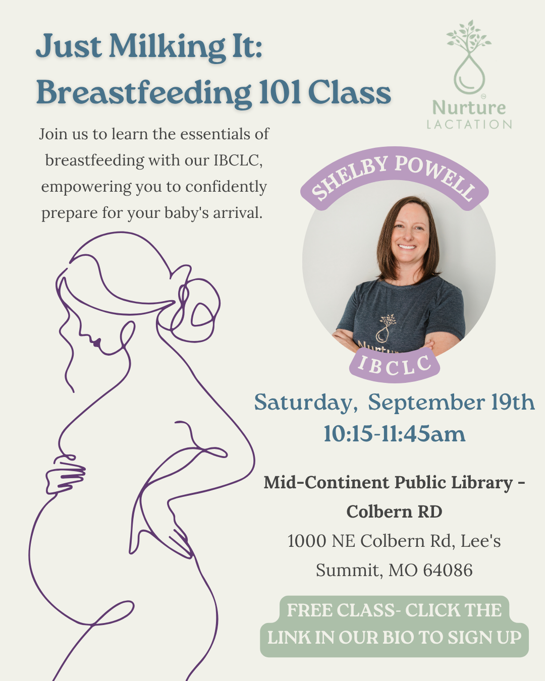 Just Milking It: Breastfeeding 101 - Lee’s Summit