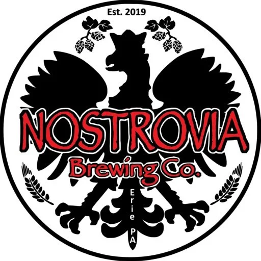 NOSTROVIA BREWING CO. Logo
