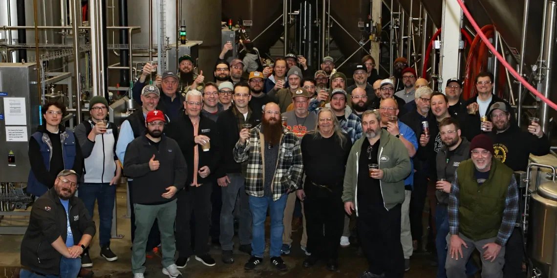 Yards Brewing Hosts Collaborative Brew Day Ahead of 2026 Craft Brewers Conference