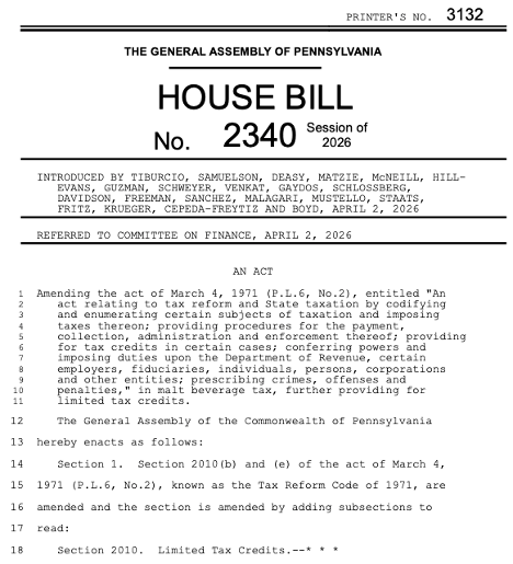 Senator Argall to Introduce Companion Legislation to HB 2340&nbsp;