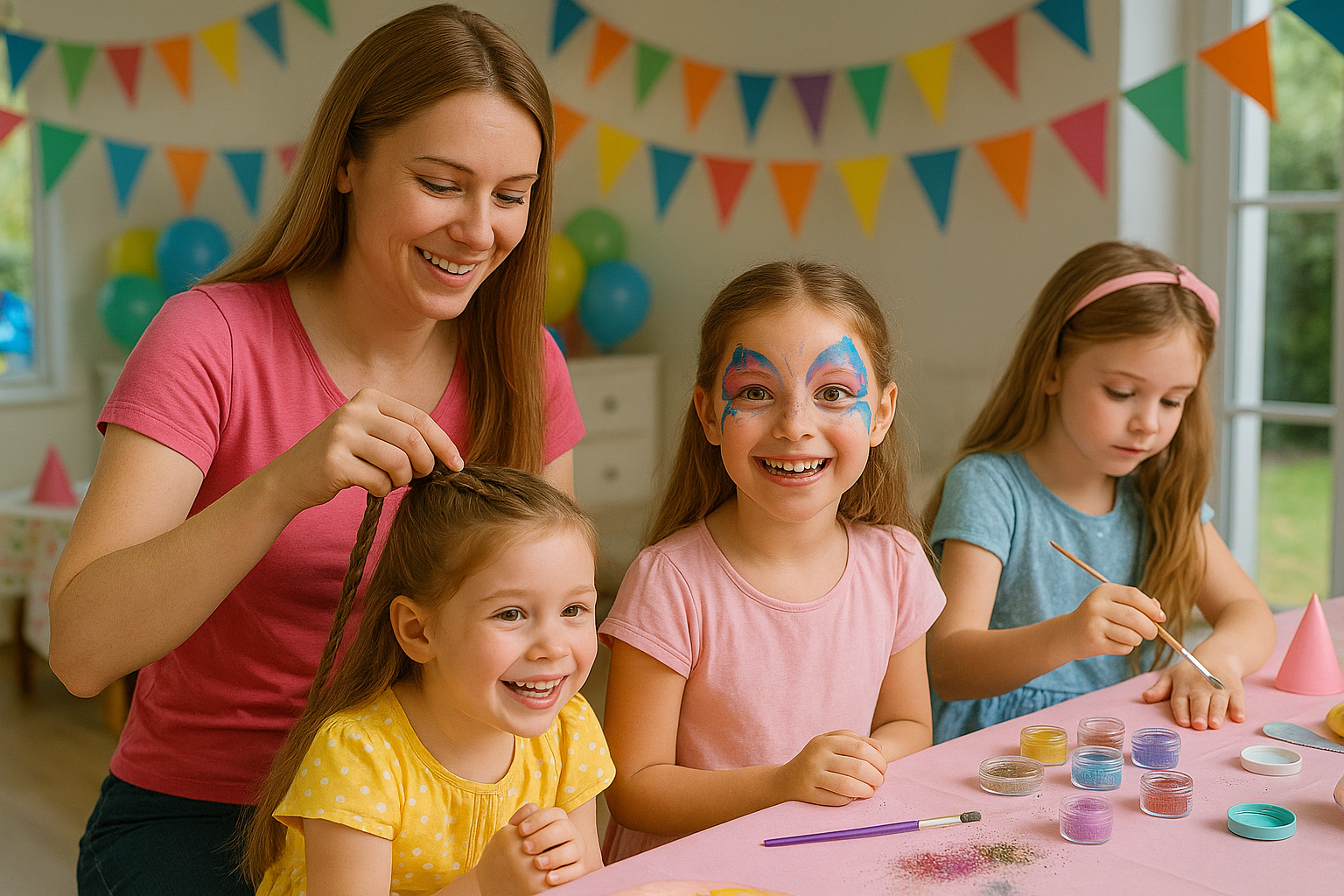 Animation für Kindergeburtstag in Erlenbach